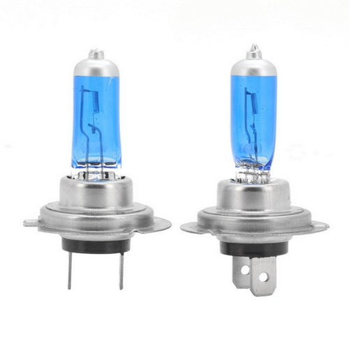 ไฟหน้ารถฮาโลเจน H7, แสงสีขาว 2400 ลูเมน, 12V / 100W 6000K, H7