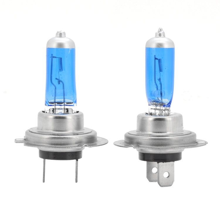 ไฟหน้ารถฮาโลเจน H7, แสงสีขาว 2400 ลูเมน, 12V / 100W 6000K, H7