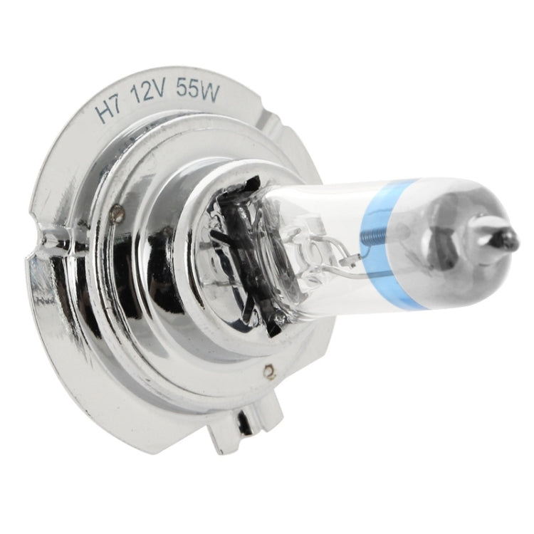 2 ชิ้น H7 12V / 55W / 4300K / 2100lm หลอดไฟหน้ารถยนต์ซีนอน, สีขาวนวล, H7