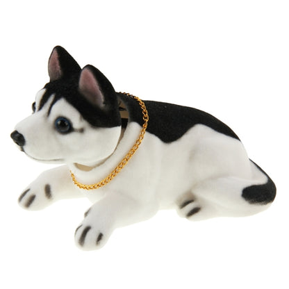 สุนัขพยักหน้าฮัสกี้น่ารักสำหรับตกแต่งรถยนต์, Husky