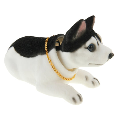 สุนัขพยักหน้าฮัสกี้น่ารักสำหรับตกแต่งรถยนต์, Husky