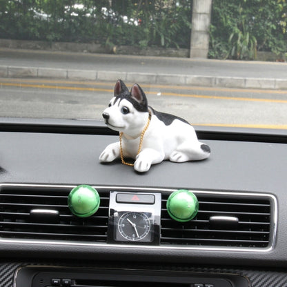 สุนัขพยักหน้าฮัสกี้น่ารักสำหรับตกแต่งรถยนต์, Husky