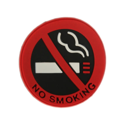สติ๊กเกอร์ป้ายห้ามสูบบุหรี่ 3 ชิ้น ขนาด 5x5 ซม, No Smoking