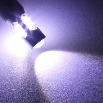 H1 50W 600LM 5500K แสงสีขาว 10 SMD-2828-LEDs ไฟตัดหมอกรถยนต์, กระแสไฟคงที่, DC12-24V, H1
