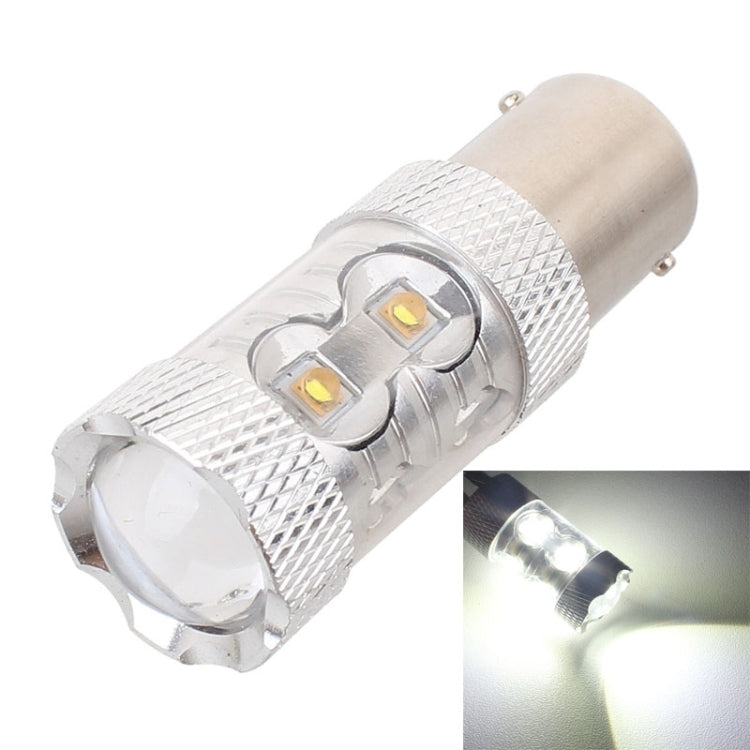 1157/BAY15D 50W 750LM 6500K แสงสีขาว 10-3535-LEDs ไฟเบรกรถยนต์, กระแสไฟคงที่, DC12-24V, 1157 50W