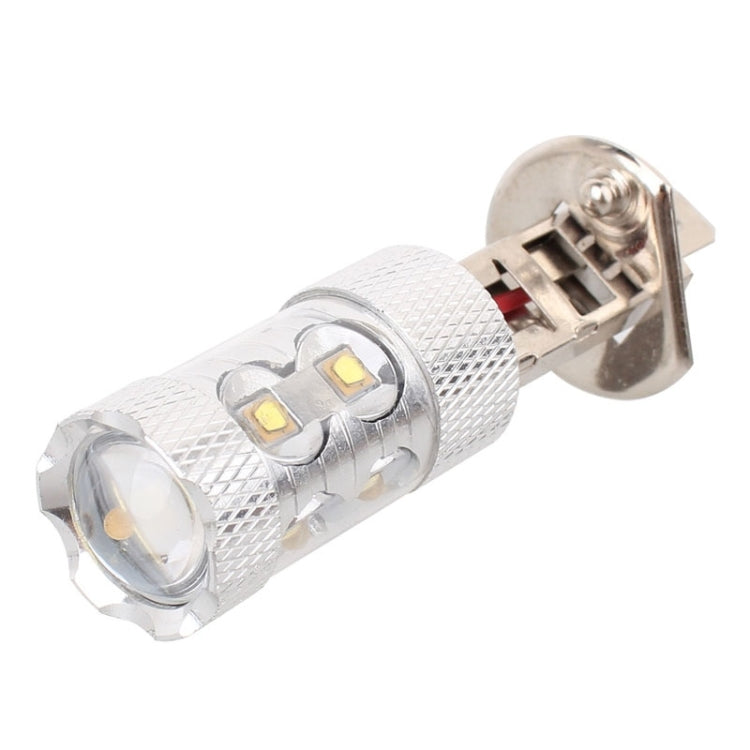 H1 50W 750LM 6500K แสงสีขาว 10-3535-LEDs ไฟตัดหมอกรถยนต์, กระแสไฟคงที่, DC12-24V, H1