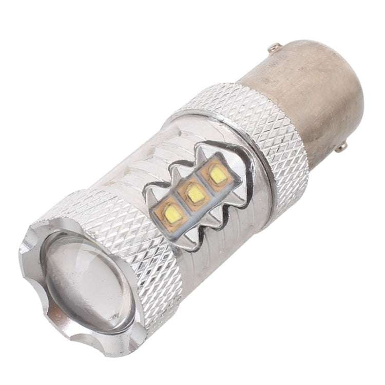 1156/BA15S 80W 800LM 6500K แสงสีขาว 16-3535-LEDs ไฟสำรองรถยนต์, กระแสไฟคงที่, DC12-24V, 1156  80W