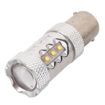 1157/BAY15D 80W 800LM 6500K แสงสีขาว 16-3535-LEDs ไฟเบรกรถยนต์, กระแสไฟคงที่, DC12-24V, 1157  80W