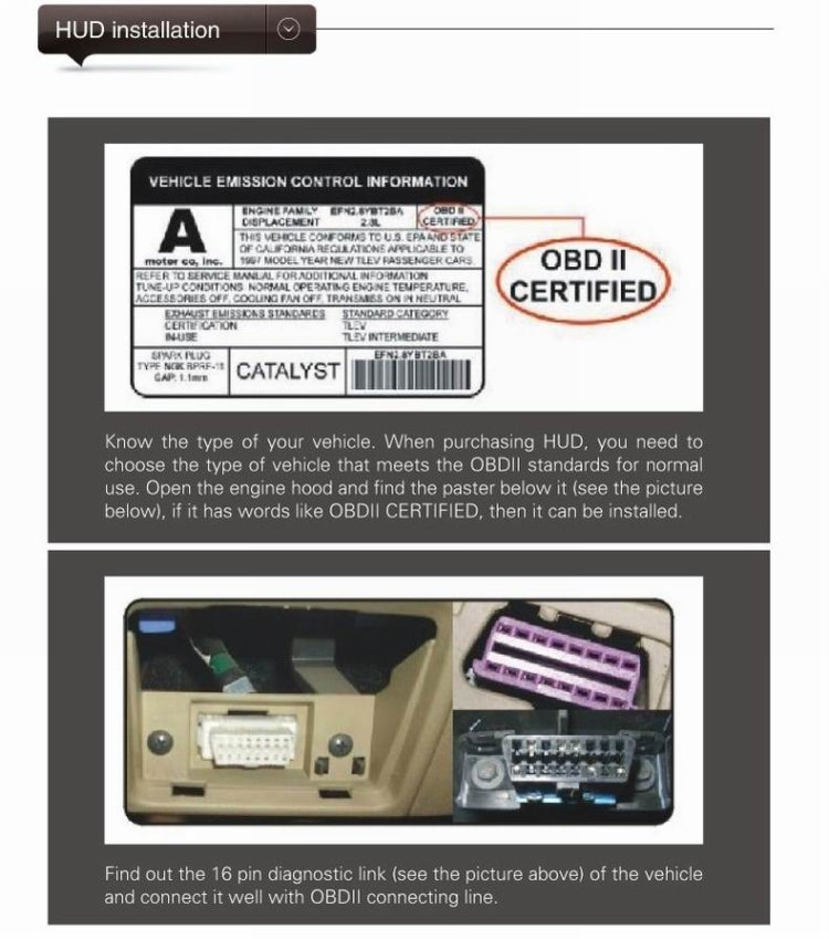 X3 บลูทูธ 5.5 นิ้วรถยนต์ OBDII / EUOBD HUD ติดตั้งบนรถ Head Up Display ระบบรักษาความปลอดภัย, รองรับความเร็วและการใช้เชื้อเพลิง, ปลุก Overspeed, อุณหภูมิของน้ำ ฯลฯ, X3 5.5 inch