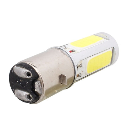 BA20D 1250LM 20W + 5W 5 x COB ไฟ LED สีขาวรถจักรยานยนต์ไฟเบรคหลอดไฟ DC 12V, 20W + 5W 1250LM