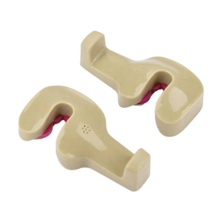 ตะขอแขวนรถแบบซ่อน 1 คู่, Hidden Type Car Hook(Black), Hidden Type Car Hook(Khaki)