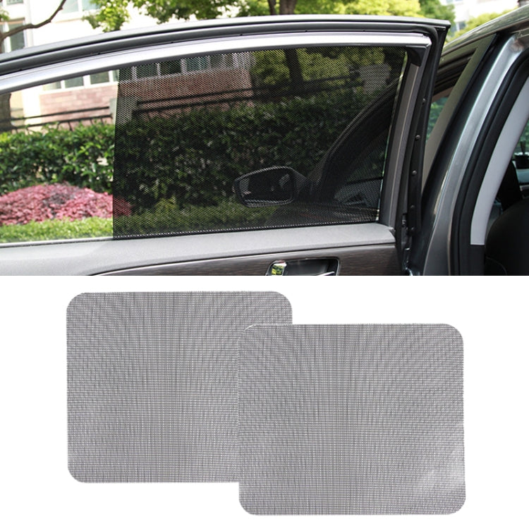 2 ชิ้นรถยนต์จัดแต่งทรงผมป้องกันรังสียูวีสติกเกอร์ไฟฟ้าสถิต, UV Protection