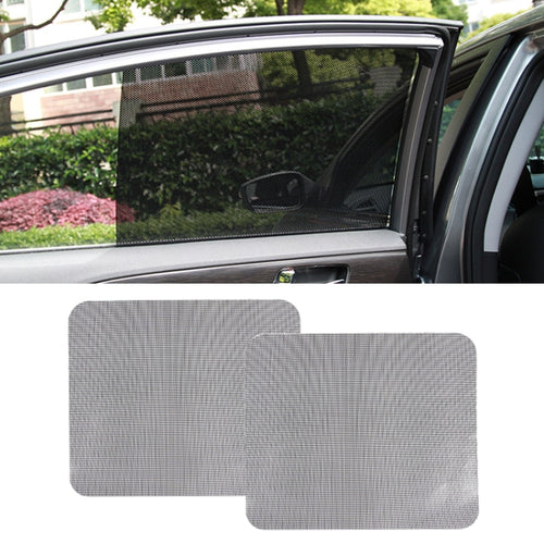 2 ชิ้นรถยนต์จัดแต่งทรงผมป้องกันรังสียูวีสติกเกอร์ไฟฟ้าสถิต, UV Protection