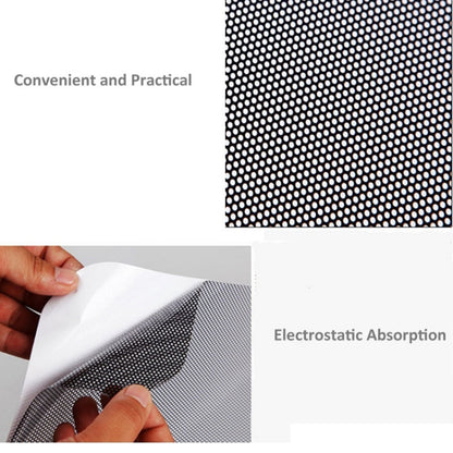 2 ชิ้นรถยนต์จัดแต่งทรงผมป้องกันรังสียูวีสติกเกอร์ไฟฟ้าสถิต, UV Protection