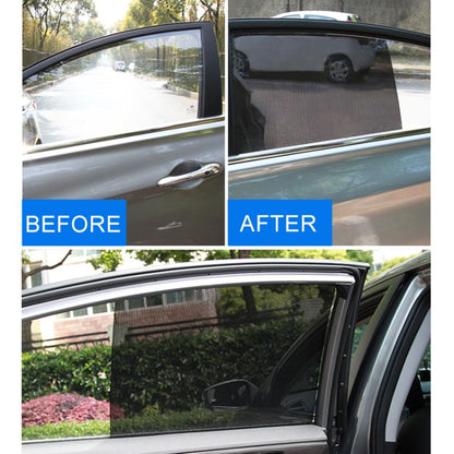 2 ชิ้นรถยนต์จัดแต่งทรงผมป้องกันรังสียูวีสติกเกอร์ไฟฟ้าสถิต, UV Protection