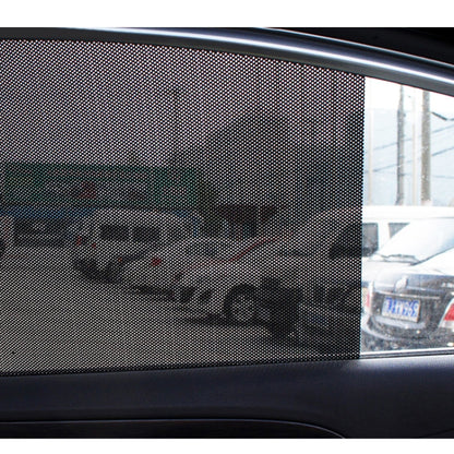 2 ชิ้นรถยนต์จัดแต่งทรงผมป้องกันรังสียูวีสติกเกอร์ไฟฟ้าสถิต, UV Protection