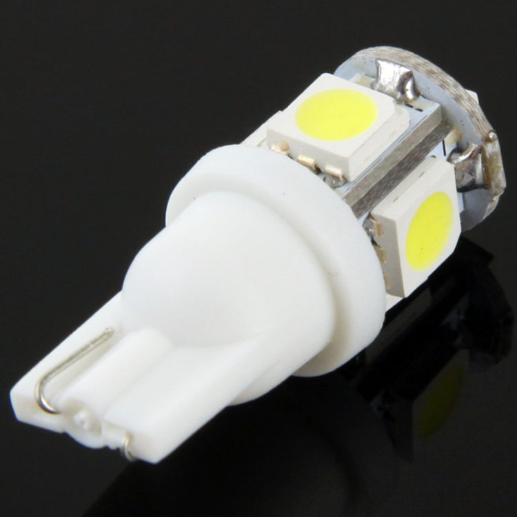 T10 5 LED 5050 SMD หลอดไฟสัญญาณรถยนต์, Pair, Pair, Green