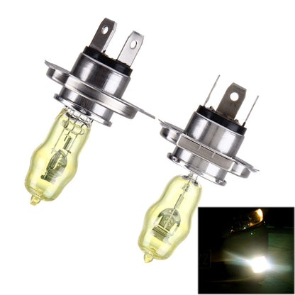 H4 หลอดไฟซีนอนสีเหลืองบริสุทธิ์ 12V 100/90W, H4 100/90W