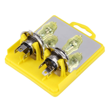 H4 หลอดไฟซีนอนสีเหลืองบริสุทธิ์ 12V 100/90W, H4 100/90W