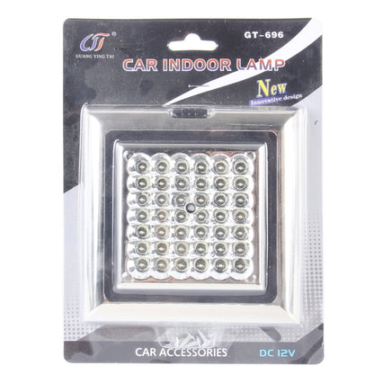 พลังงานสูงรถยนต์ในร่ม 42 LED 3 ส่วนสวิตช์ไฟ DC 12V (แสงสีขาว), 42 LEDs