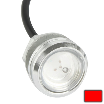 ไฟ LED Eagle Eye กันน้ำ 3W สำหรับยานพาหนะ ความยาวสายเคเบิล: 60 ซม, Red, Warm White, 蓝光