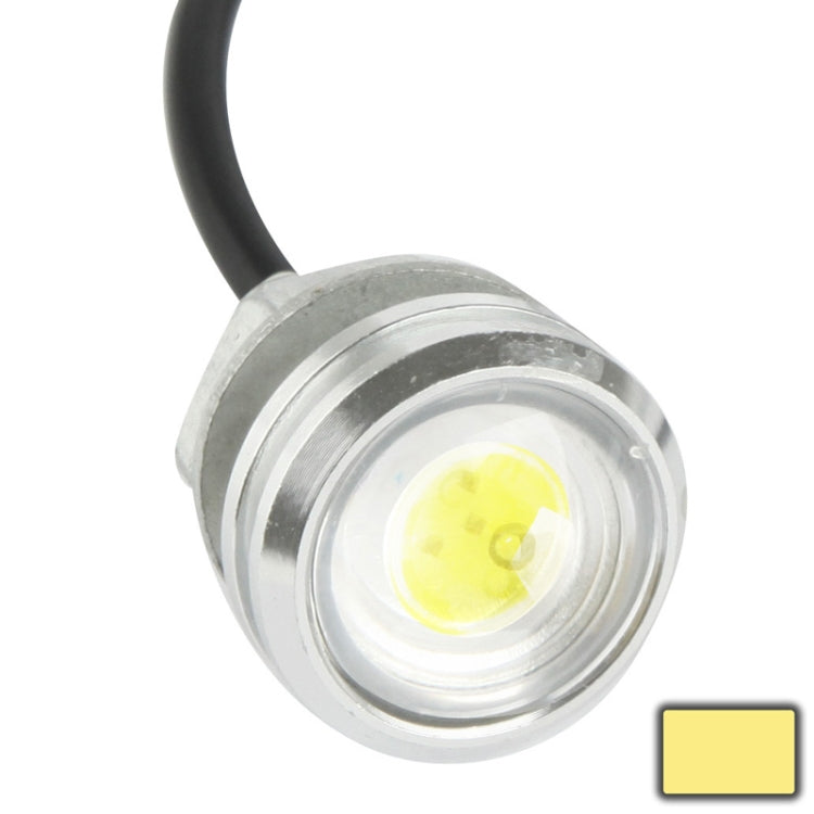 ไฟ LED Eagle Eye กันน้ำ 3W สำหรับยานพาหนะ ความยาวสายเคเบิล: 60 ซม, Red, Warm White, 蓝光