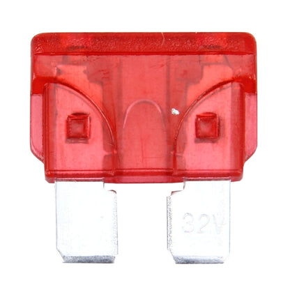 100 ชิ้น Auto Mini Blade ฟิวส์ (30A) , DC 12V, 10A Red