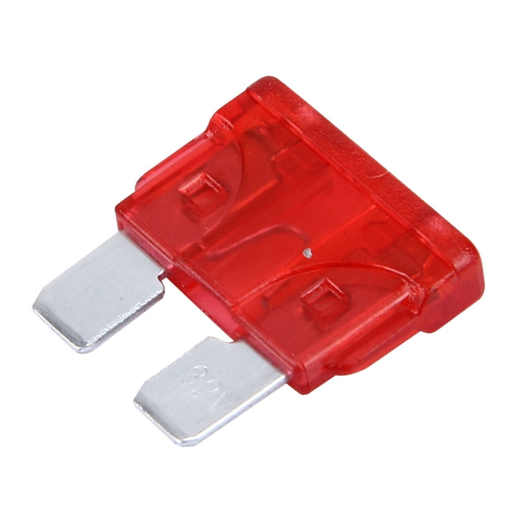 100 ชิ้น Auto Mini Blade ฟิวส์ (30A) , DC 12V, 10A Red