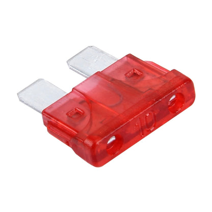 100 ชิ้น Auto Mini Blade ฟิวส์ (30A) , DC 12V, 10A Red