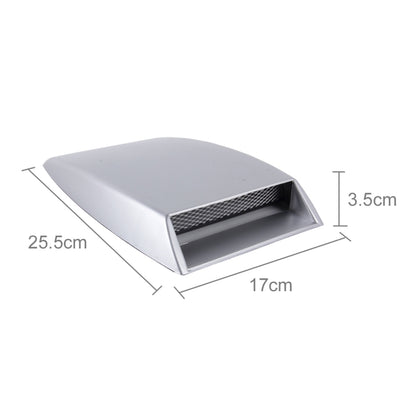 รถ Turbo Style Air Intake Bonnet Scoop สำหรับตกแต่งรถยนต์, XY-701
