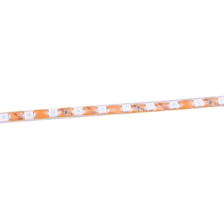 5 ชิ้นตามปกติสไตล์ 45 LED 3528 SMD กันน้ำรถยืดหยุ่นแถบแสงสำหรับตกแต่งรถยนต์, DC 12V, ความยาว: 45 ซม., 45cm+Dark Blue, 45cm+Green, 45cm+Ice blue, 45cm+Pink, 45cm+Red, 45cm+White, 45cm+Yellow