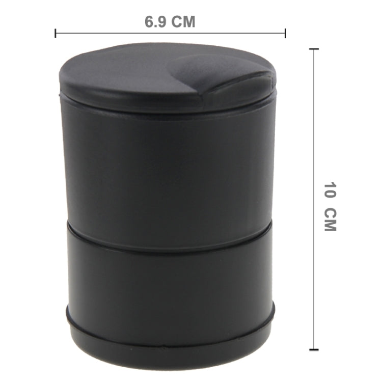 ที่เขี่ยบุหรี่ในรถยนต์แบบพกพา ขนาด 6.9x6.9x10 ซม, Portable Car Ashtray