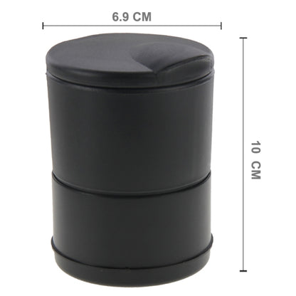 ที่เขี่ยบุหรี่ในรถยนต์แบบพกพา ขนาด 6.9x6.9x10 ซม, Portable Car Ashtray