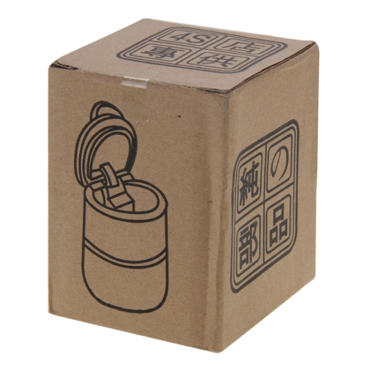 ที่เขี่ยบุหรี่ในรถยนต์แบบพกพา ขนาด 6.9x6.9x10 ซม, Portable Car Ashtray