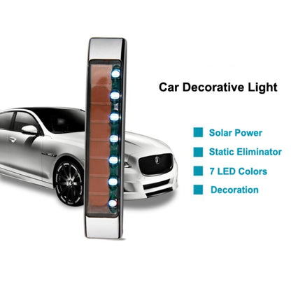 จัดแต่งทรงผมรถ Solar Flash LED ไฟตกแต่งป้องกันการชนกัน, Anti-collision Decorative Light