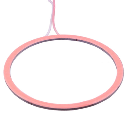 80mm 5W 180LM ดวงตาแองเจิลวงกลมไฟหน้ารถ COB ไฟ LED สำหรับยานพาหนะ, DC 12-24V, 80mm Pink Light, 80mm Green Light, 80mm Red Light