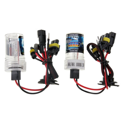 DC12V 35W H27/880/881 ไฟซีนอน HID ลำแสงเดี่ยว Super Vision ไฟหน้าแบบกันน้ำ อุณหภูมิสี: 6000K แพ็ค 2 ชิ้น, 880/881