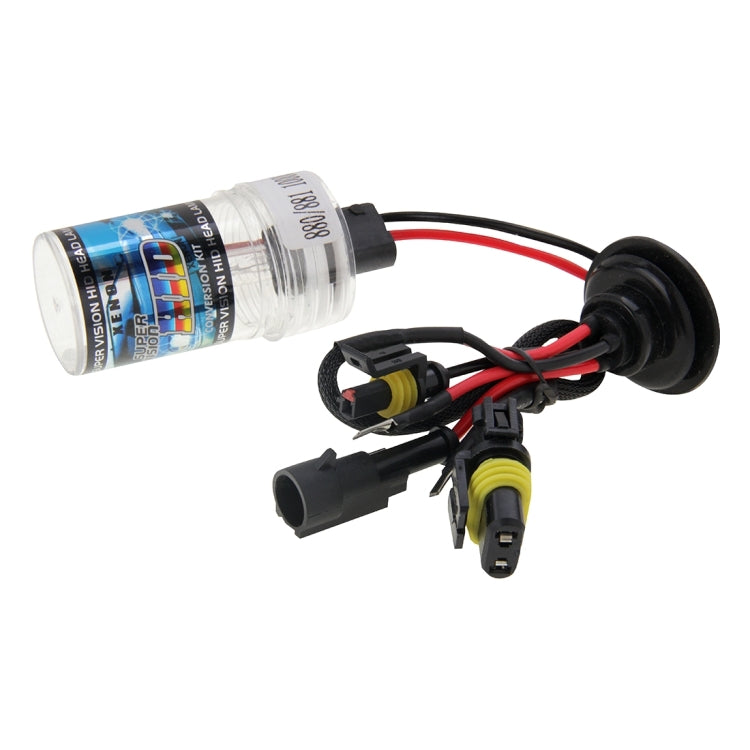 DC12V 35W H27/880/881 ไฟซีนอน HID ลำแสงเดี่ยว Super Vision ไฟหน้าแบบกันน้ำ อุณหภูมิสี: 6000K แพ็ค 2 ชิ้น, 880/881