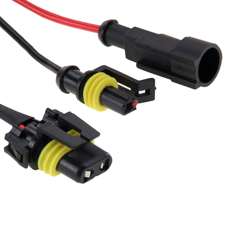 DC12V 35W H27/880/881 ไฟซีนอน HID ลำแสงเดี่ยว Super Vision ไฟหน้าแบบกันน้ำ อุณหภูมิสี: 6000K แพ็ค 2 ชิ้น, 880/881