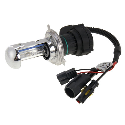 DC12V 35W 9007/9004-3 ไฟซีนอน HID ลำแสงเดี่ยว Super Vision ไฟหน้าแบบกันน้ำพร้อมสายเคเบิลเพียงเส้นเดียว อุณหภูมิสี: 6000K แพ็ค 2 ชิ้น, 9007