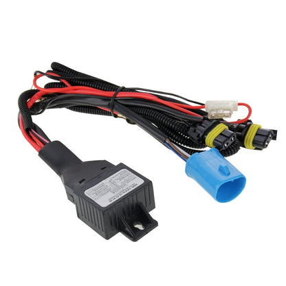 DC12V 35W 9007/9004-3 ไฟซีนอน HID ลำแสงเดี่ยว Super Vision ไฟหน้าแบบกันน้ำพร้อมสายเคเบิลเพียงเส้นเดียว อุณหภูมิสี: 6000K แพ็ค 2 ชิ้น, 9007