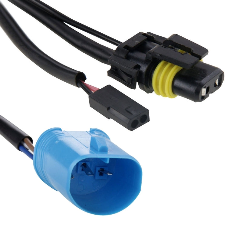 DC12V 35W 9007/9004-3 ไฟซีนอน HID ลำแสงเดี่ยว Super Vision ไฟหน้าแบบกันน้ำพร้อมสายเคเบิลเพียงเส้นเดียว อุณหภูมิสี: 6000K แพ็ค 2 ชิ้น, 9007