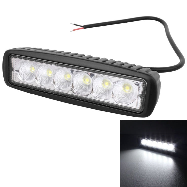 18W 1440LM เอพิสตา 6 LED รถโคมไฟทำงานแถบแสงกันน้ำ IP67, DC 10-30V, DC 10-30V, 1440LM