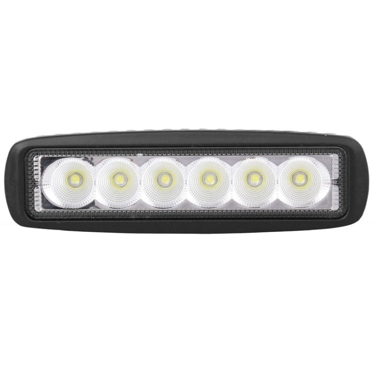 18W 1440LM เอพิสตา 6 LED รถโคมไฟทำงานแถบแสงกันน้ำ IP67, DC 10-30V, DC 10-30V, 1440LM
