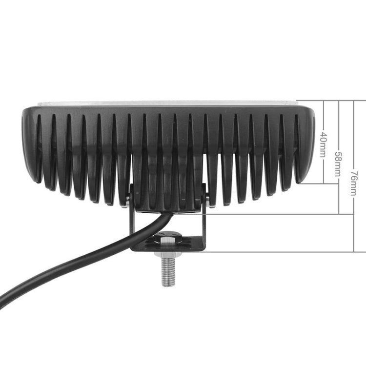 18W 1440LM เอพิสตา 6 LED รถโคมไฟทำงานแถบแสงกันน้ำ IP67, DC 10-30V, DC 10-30V, 1440LM