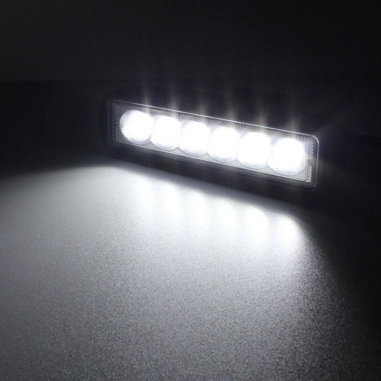 18W 1440LM เอพิสตา 6 LED รถโคมไฟทำงานแถบแสงกันน้ำ IP67, DC 10-30V, DC 10-30V, 1440LM