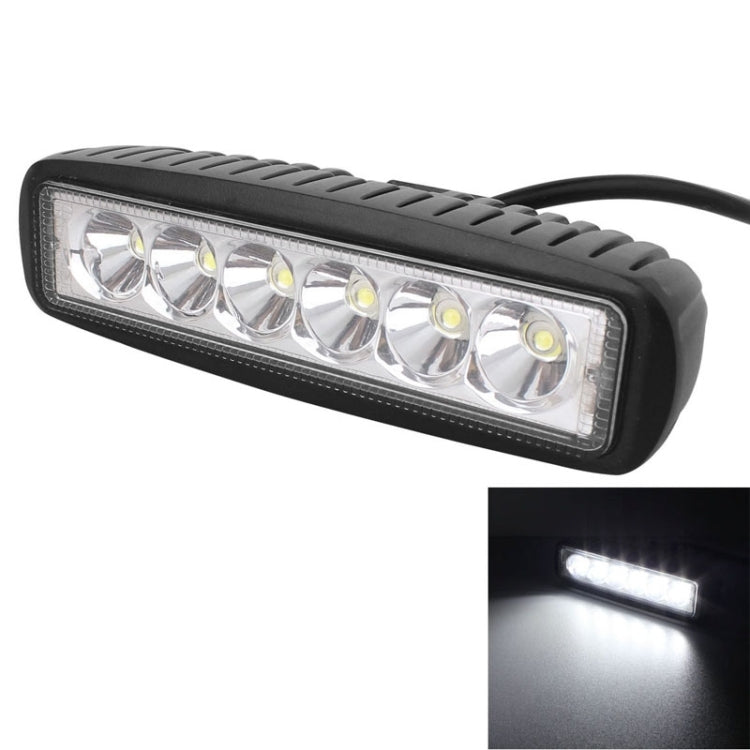 18W 1440LM เอพิสตา 6 LED รถโคมไฟทำงานแถบแสงกันน้ำ IP67, DC 10-30V, DC 10-30V, 1440LM