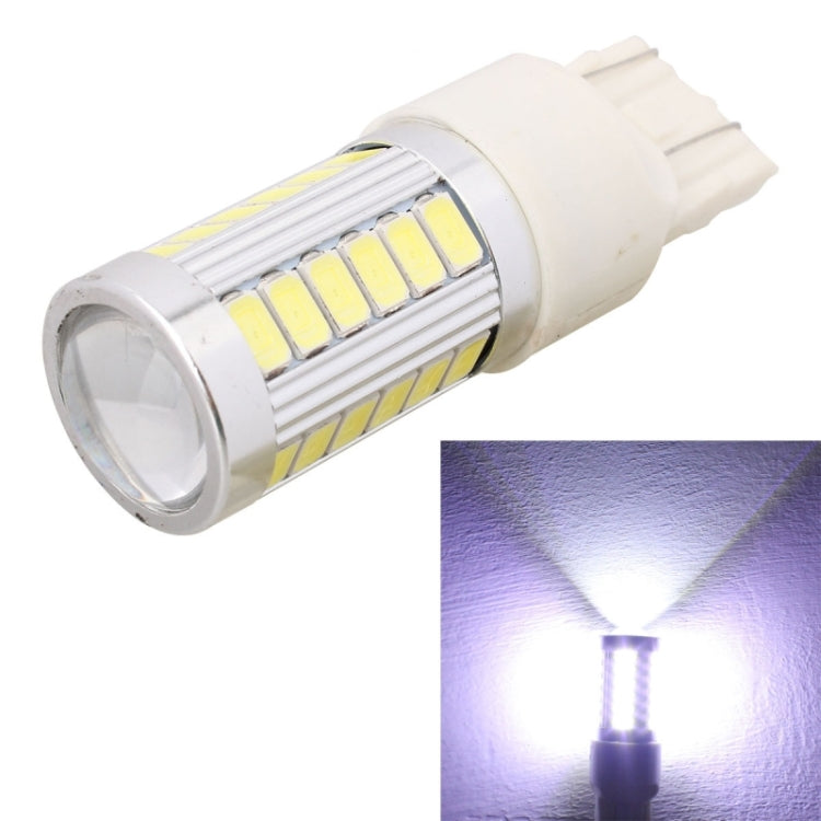 2 ชิ้น T20/7443 16.5 วัตต์ 990LM 6500K แสงสีขาว 5630 SMD สายคู่ 33 LED รถ เบรก / หลอดไฟพวงมาลัย, DC12V, T20