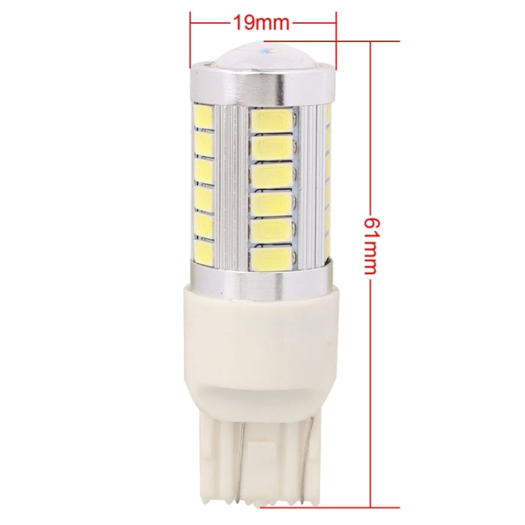 2 ชิ้น T20/7443 16.5 วัตต์ 990LM 6500K แสงสีขาว 5630 SMD สายคู่ 33 LED รถ เบรก / หลอดไฟพวงมาลัย, DC12V, T20