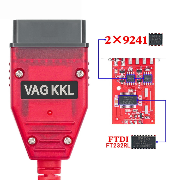 สาย USB KKL VAG-COM สำหรับ VW/Audi 409.1